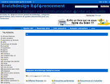 Tablet Screenshot of annuaire.breizhdesign.com